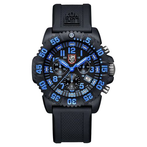 Luminox Navy Seal Dive Chronograph Steel Blue Dial Quartz Mens Watch XS