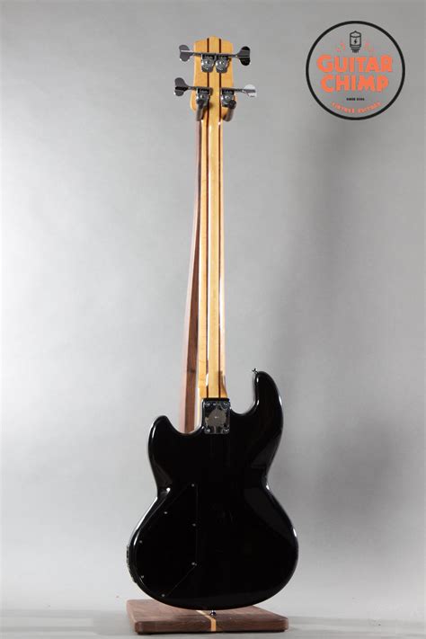 1984 Wal Mk1 Mark 1 4 String Bass Guitar Black Guitar Chimp