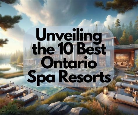 THE 10 BEST Ontario Spa Resorts