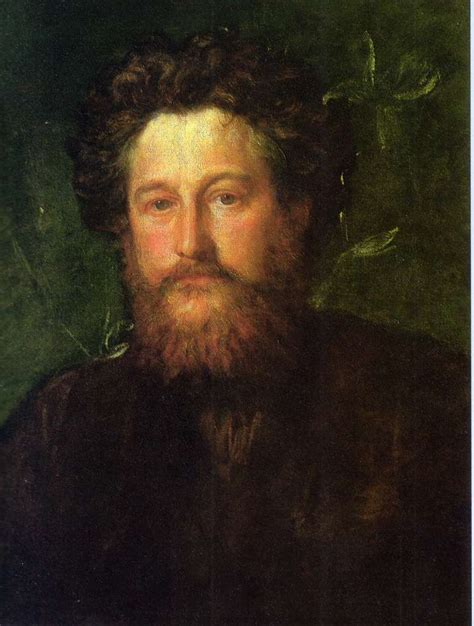 George Frederic Watts Portrait Of William Morris 1870 PICRYL Public