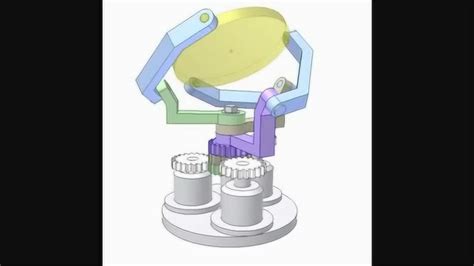 可以控制3个旋转自由度的机械结构看看是如何运行的！高清1080p在线观看平台腾讯视频