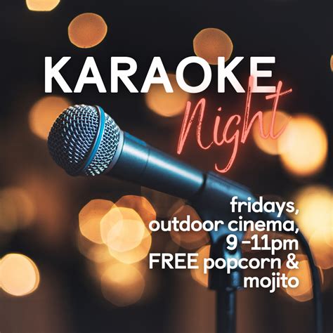 KARAOKE EVERY FRIDAY NIGHT | Bab Al Nojoum