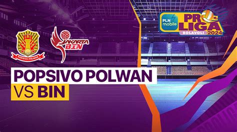 Putri Jakarta Popsivo Polwan Vs Jakarta BIN Full Match PLN Mobile