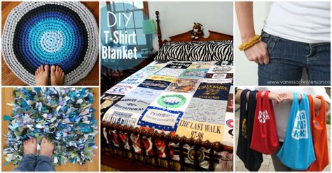 40 Creative Ideas To Repurpose And Reuse Your Old T Shirts