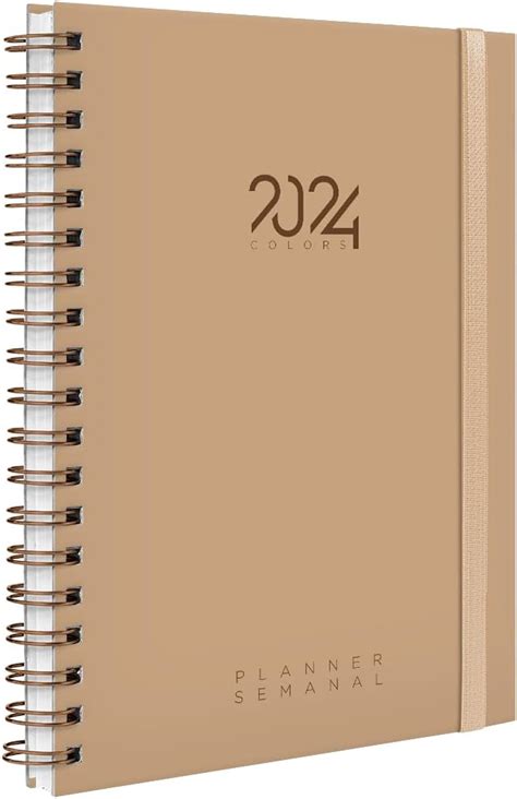Agenda Planner Semanal Plus Cores Spot Colors Nude Amazon Br Papelaria E Escrit Rio