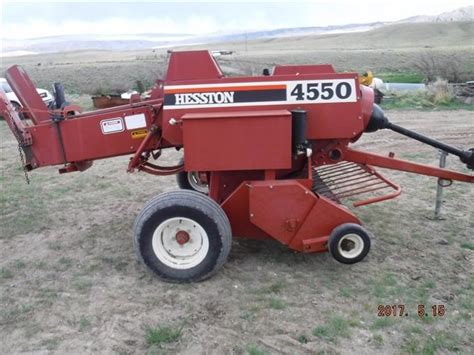 Hesston 4550 Inline Small Square Baler Bigiron Auctions