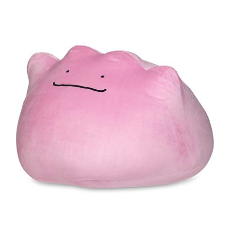 Ditto Squishy Plush Pokémon Center Original