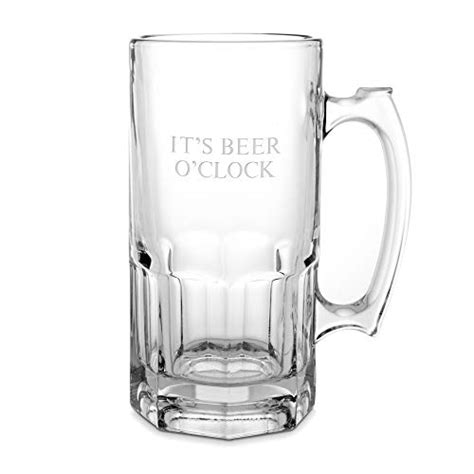 34 Oz Glass Beer Super Mug Free Customization Things Remembered