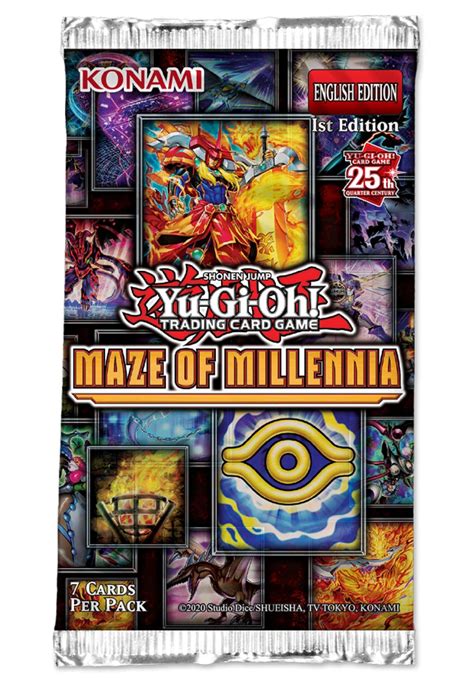 Yu Gi Oh Tcg Announces Maze Of Millennia Booster Pack