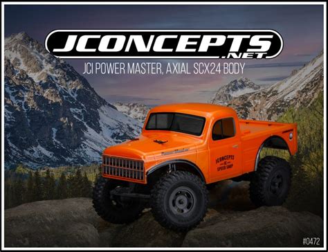 Jconcepts New Release Jci Power Master Axial Scx24 Body Jconcepts Blog