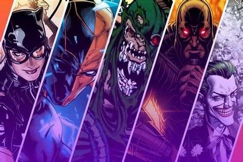 Top 5 Vilões Favoritos Da Dc Comics A Escuridão Que Brilha Nos Quadrinhos