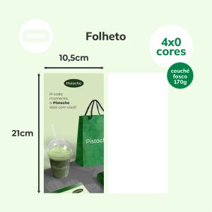 Folheto X Cm Papel Couch Fosco G M X Sem Revestimento