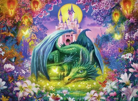 Ravensburger Mystical Dragon Xl Piece Jigsaw Puzzle