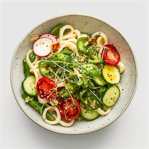 Udon Noodle Salad Fresh Recipe For Delicious Japanese Twist