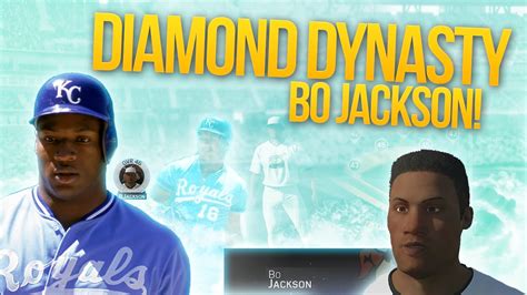 Mlb 15 The Show Diamond Dynasty Bo Jackson Bo Knows Youtube