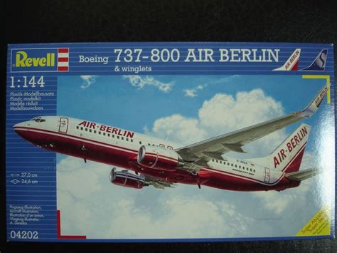 Revell Boeing Air Berlin Winglets Plastic Scale