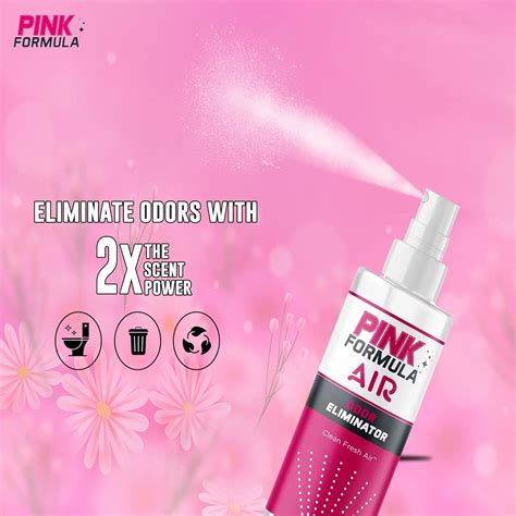 Spray Eliminador De Olores De Humo De Aire Rosa Soluci N Perfecta Para