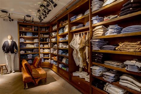 Interior design for men's clothing store on Behance