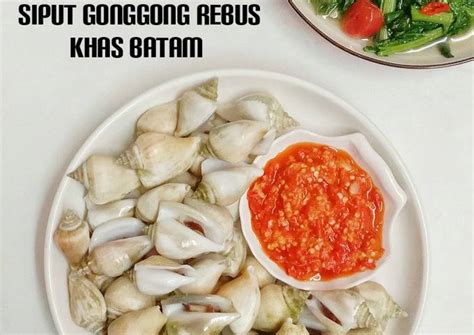 Resep Siput Gonggong Rebus Khas Batam Oleh Adelia Firdaus Cookpad