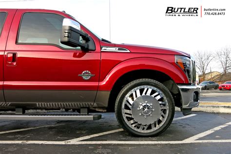 Ford F350 with 24in American Force Shift Wheels exclusively from Butler ...