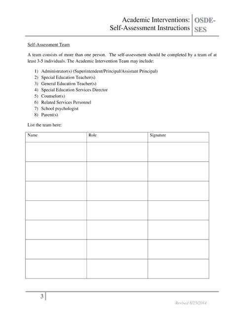 Fillable Online Academic Interventions Fax Email Print PdfFiller