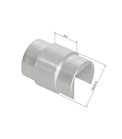 Raccord De Liaison En Aluminium 180° Pour Ø 42 Raccord
