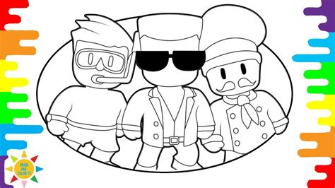 Stumble Guys Coloring New Coloring Pages Of Stumble Guys