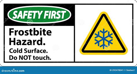 Frostbite First Degree Skin Injury That Occurs When Exposed To Extreme