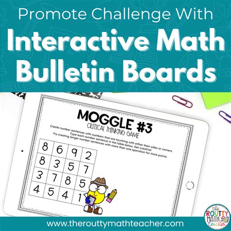 Math Boggle Board: Moggle - The Routty Math Teacher