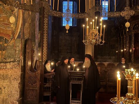 Dečani Monastery on Twitter: "At Visoki Dečani #Monastery this evening ...
