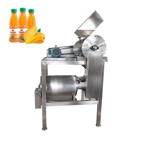 Industrial Stainless Steel Tomato Pulp Juice Making Machine Mango Puree