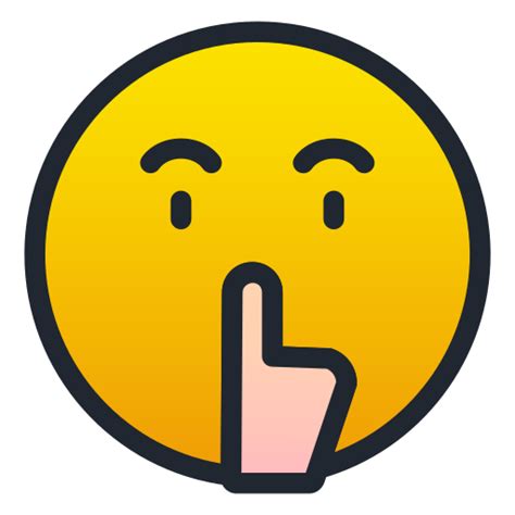 Shh Generic gradient lineal-color icon