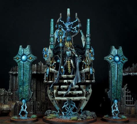 Necron Szarekh The Silent King By Jackofcastles Necron Warhammer