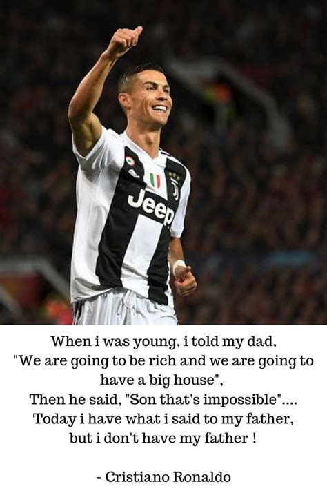 Cristiano Ronaldo Dad Quote