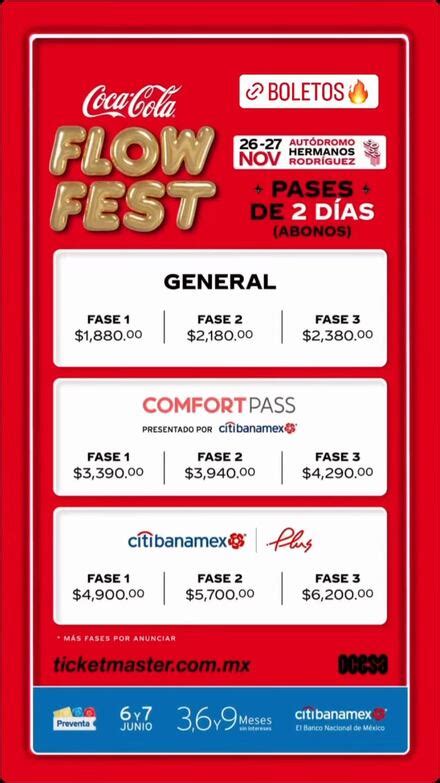 ¿cuánto Cuestan Los Boletos Del Coca Cola Flow Fest 2022 Estos Son Los Precios