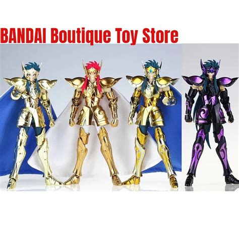 Mst Saint Seiya Myth Cloth Exm Ex Metal Aquarius Camus With Hyoga