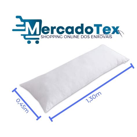 Fronha Matelada Para Travesseiro De Corpo Algod O Mercadotex