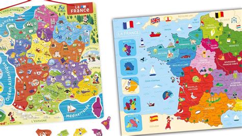 Puzzles Carte De France Puzzle Addict