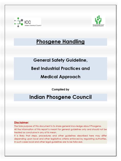 Phosgene Safety Guidelines | PDF | Valve | Pipe (Fluid Conveyance)