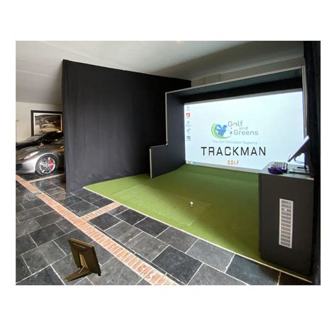 Trackman Simulator Box Trackman Golf Simulator Indoor Golf Studio