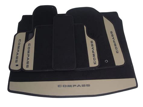 Kit Assoalhoporta Malas Jeep Compass Carpete Premium Jeep