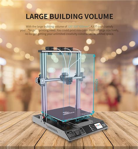 Buy Geeetech A30T Mix Color Large 3D Printer Kit | 3D Printers Online Store