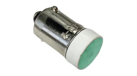 LSED 2GN IDEC LED Lamp BA9S Green 24V IDEC YW Series Distrelec