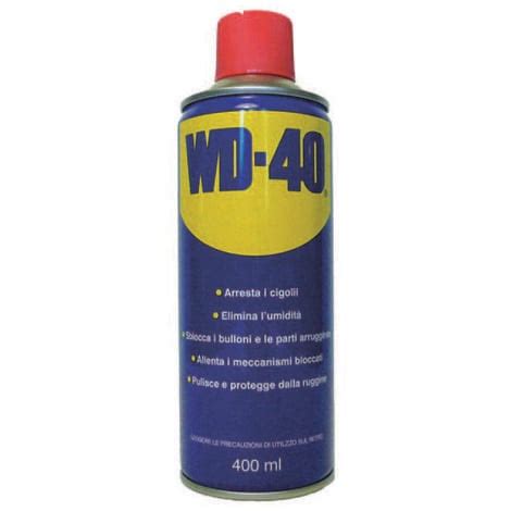 Wd 40 Lubrificante Spray Multiuso 5 Funzioni Ml 400 Ml 400 Spray