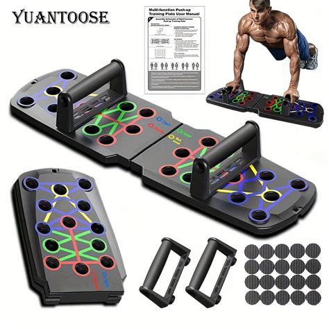 Multifunctional Folding Push Up Board For Home And Gym Workouts Build