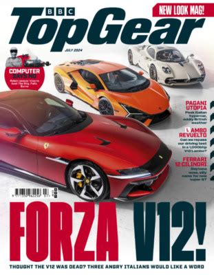 Bbc Top Gear Magazine July Mags Direct