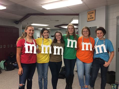 homemade m and m costume 4