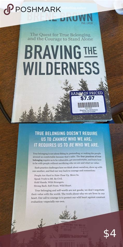 Braving The Wilderness By Brene Brown Brene Brown Brave Wilderness