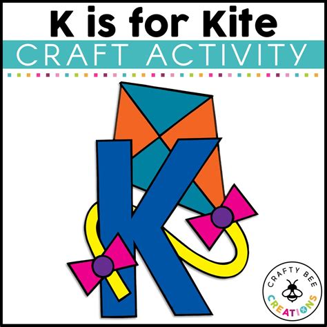 Letter K Craft Kite Craft Alphabet Crafts Uppercase Letter