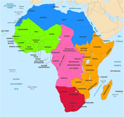 Géographie CM2 L Afrique Occidentale Exercice Je découvre l